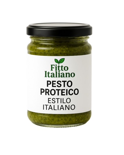 Pesto proteico estilo italiano