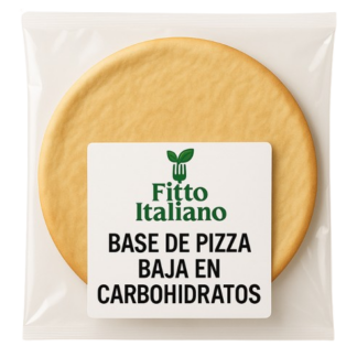 Base de pizza baja en carbohidratos